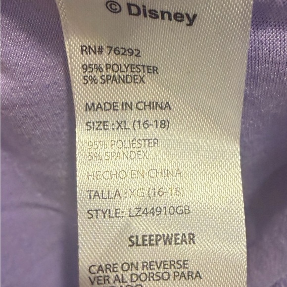 Disney The Nightmare Before Christmas Purple Scream Queen Nightshirt - Picture 8 of 8